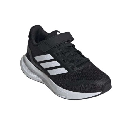 adidas Runfalcon 5 Αθλητικά Παιδικά Παπούτσια Running με Σκρατς Core Black / Cloud White IE8574